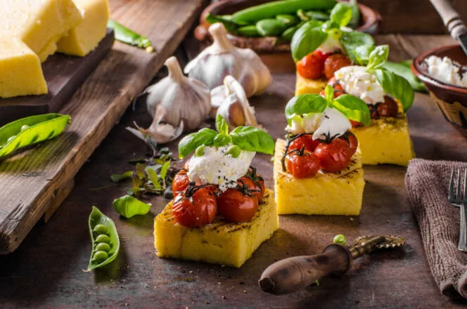 mangiamo italiano corn polenta