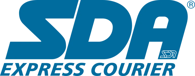 Assinatura do Vendedor 14 Logotipo do SDA Express Courier Seek