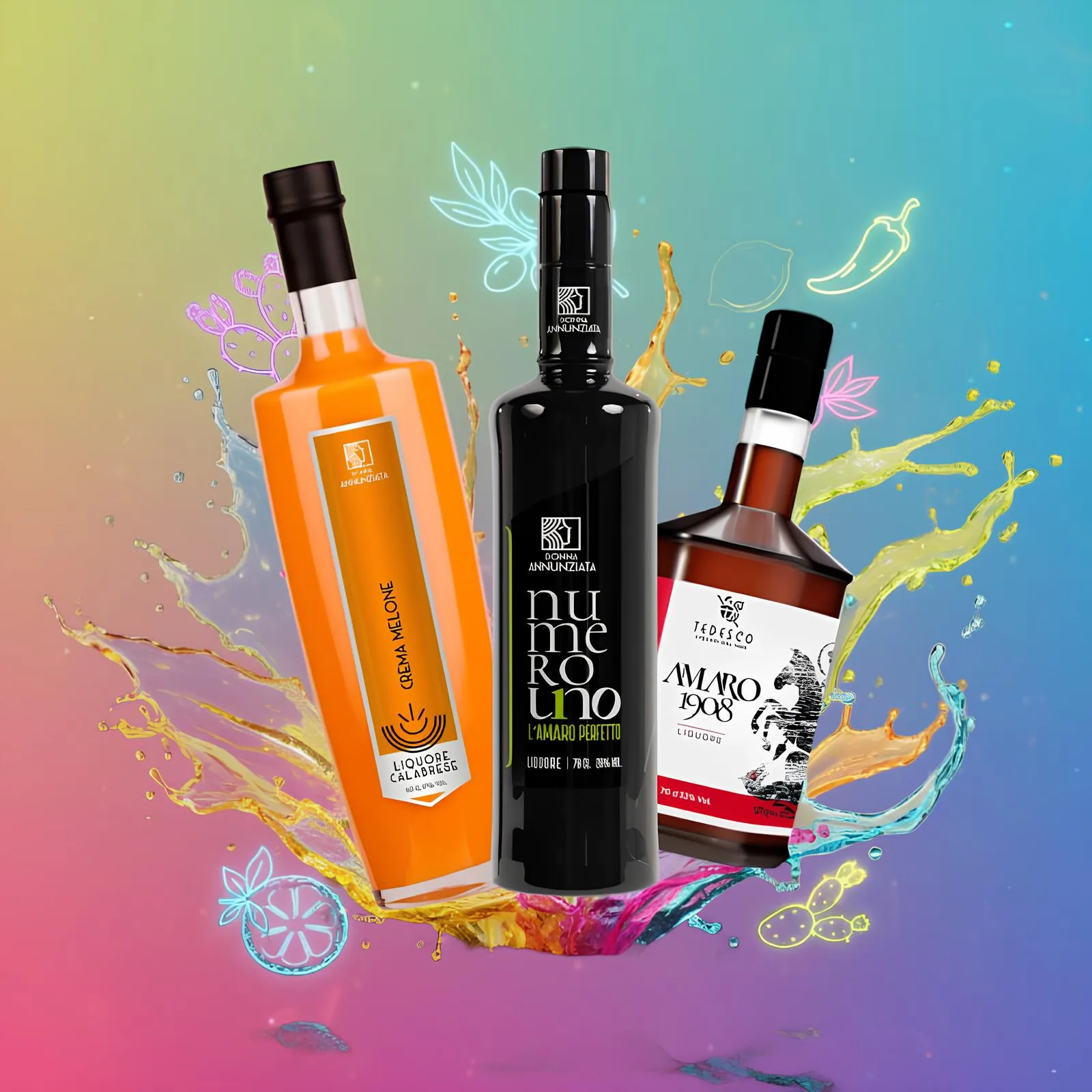 Tedesco Liquori Licores amargos artesanales de Calabria 2 Presentación de un producto alemán