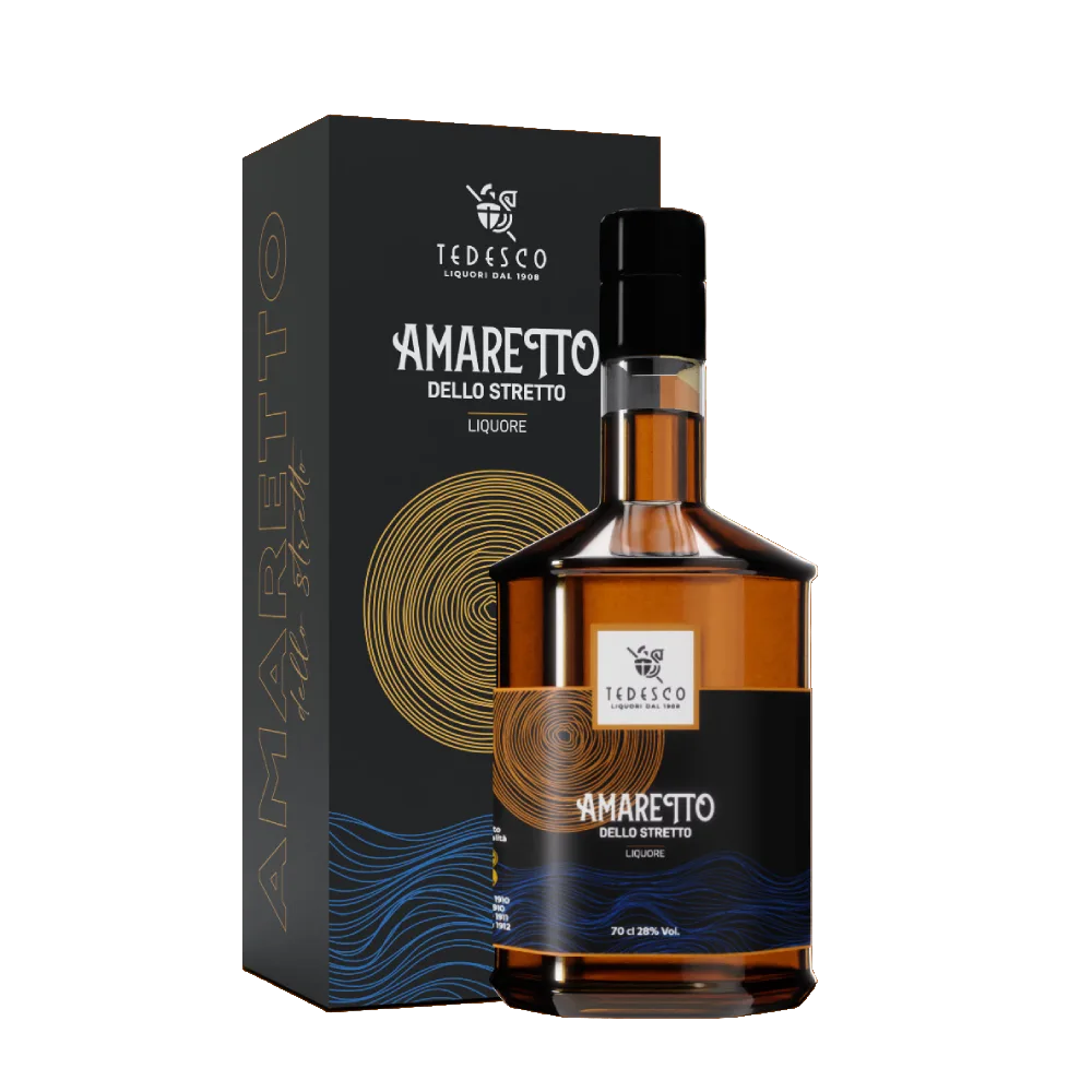 Caixa Presente Amaretto dello Stretto 70cl