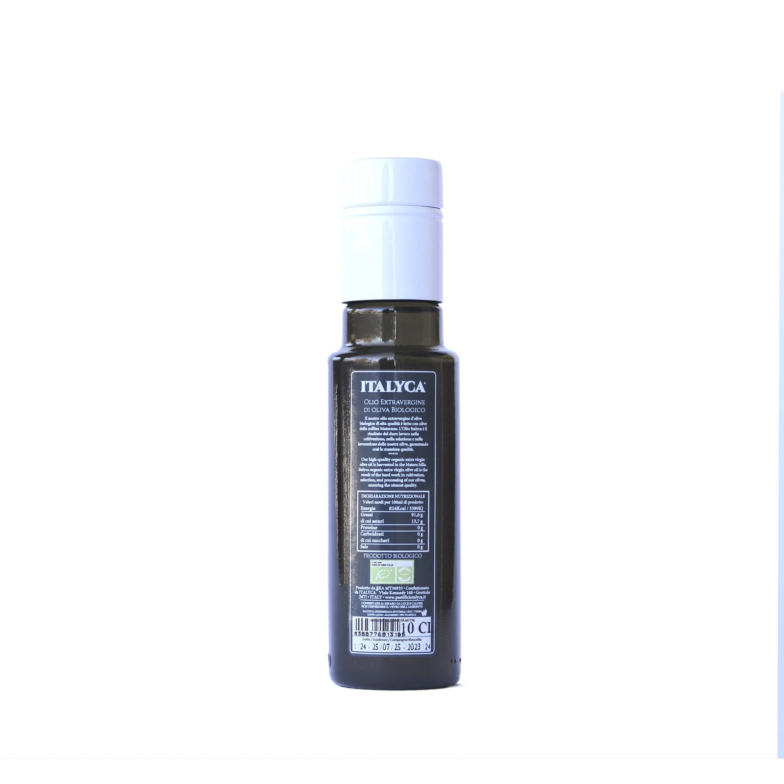 100% ITALIAN ORGANIC EXTRA VIRGIN OLIVE OIL 10CL - image 2