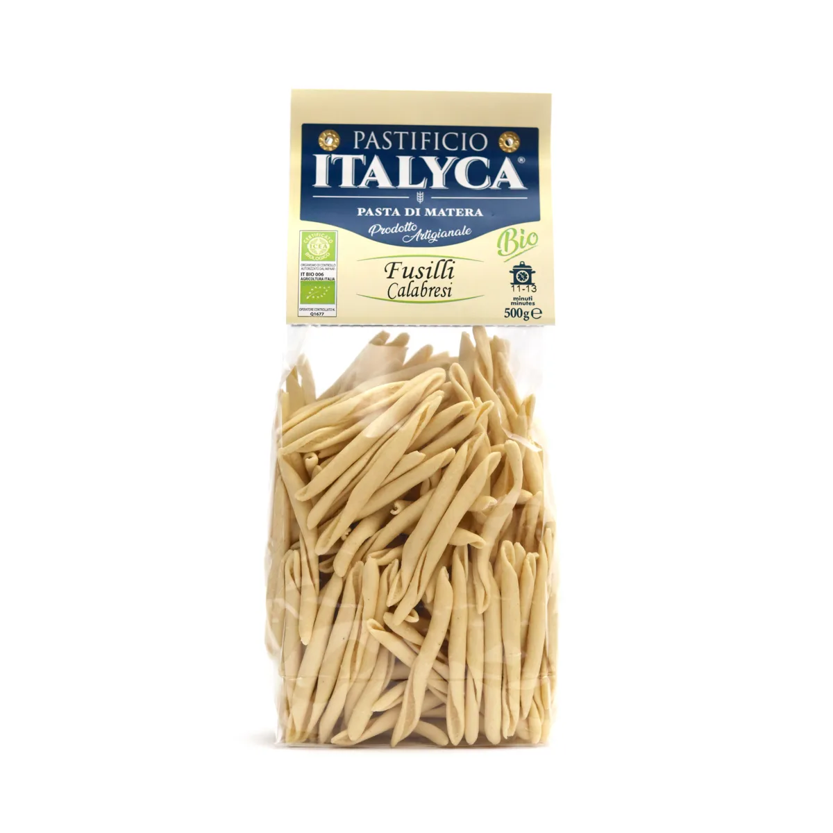 FUSILLI CALABRESI ORGANIC ARTISAN PASTA 100% ITALIAN 500g - image 2