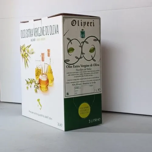 Natives Olivenöl extra von Oliveri aus Nocellara del Belice