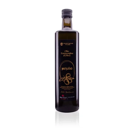 Bottiglia olio extravergine Minulio Prestileo Aspromonte